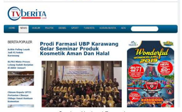 Program Studi Farmasi UBP Karawang, Menggelar Seminar Produk Kosmetik Aman dan Halal