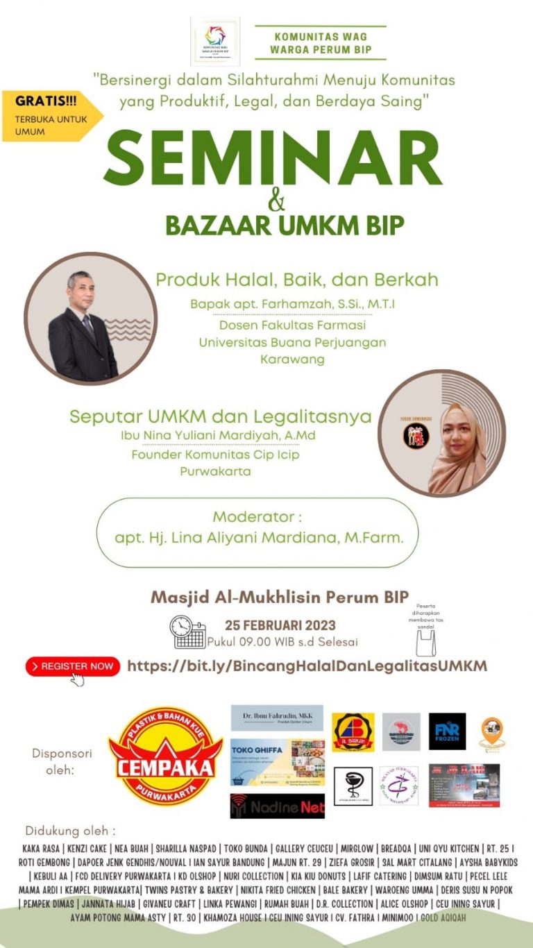 Seminar dan Bazaar UMKM BIP Purwakarta