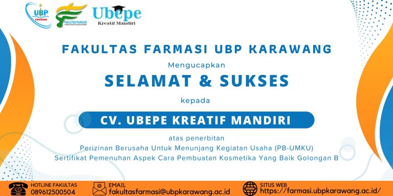 Selamat dan Sukses Untuk CV. Ubepe Kreatif Mandiri