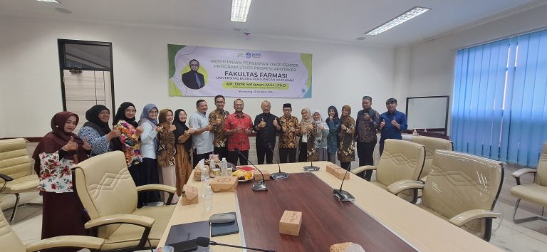 Peninjauan Persiapan OSCE Center Program Studi Profesi Apoteker Fakultas Farmasi UBP Karawang